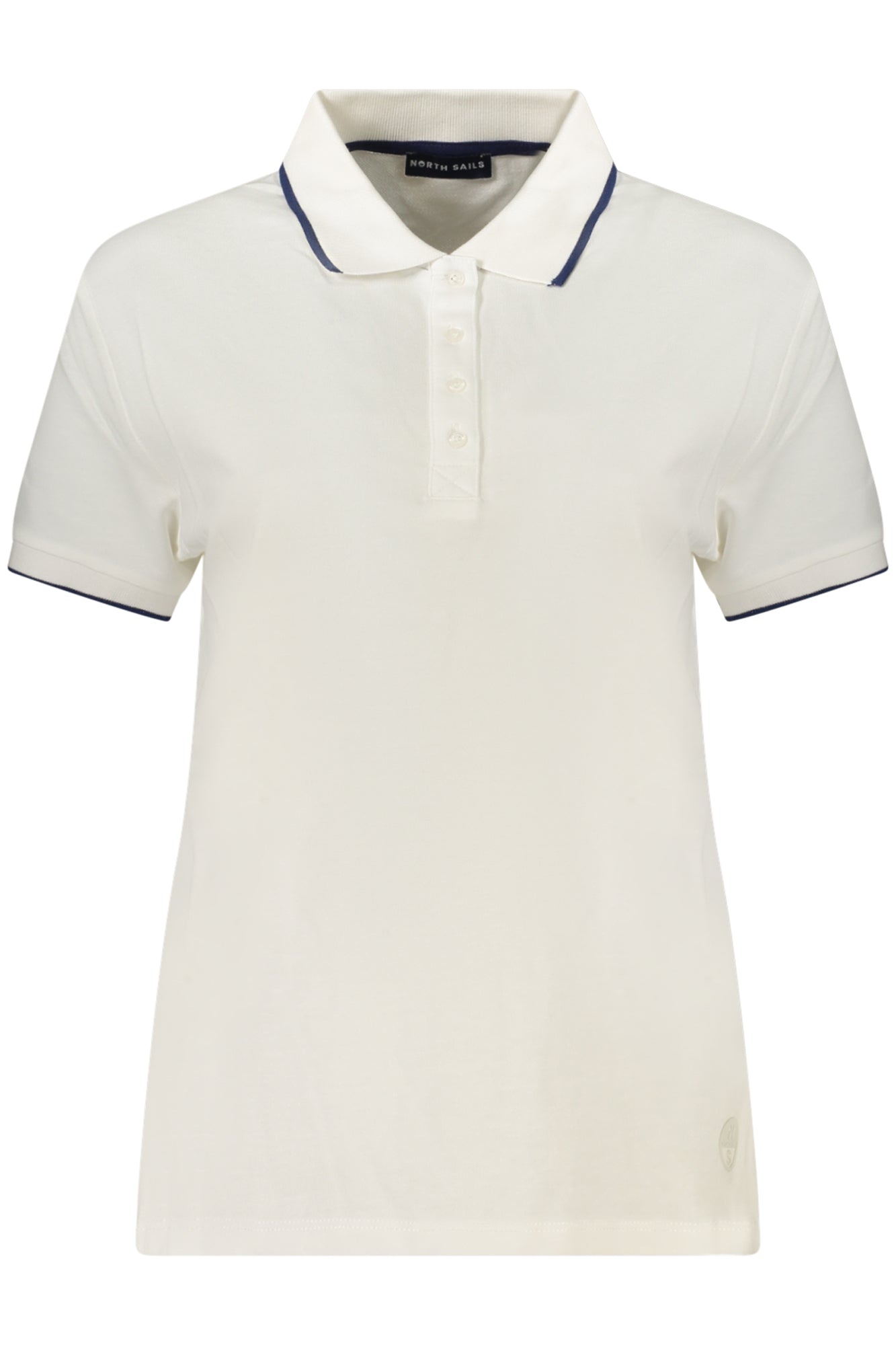 NORTH SAILS WOMEN'S SHORT-SLEEVE POLO SHIRT WHITE