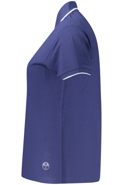 NORTH SAILS WOMEN'S SHORT-SLEEVE POLO SHIRT, BLUE
