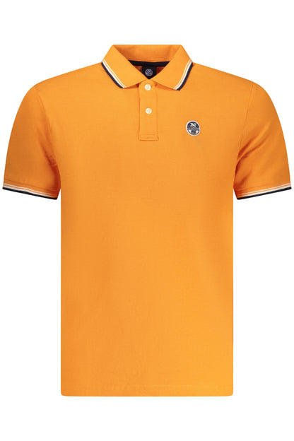 NORTH SAILS MEN'S SHORT-SLEEVE POLO SHIRT, ORANGE