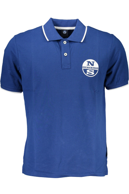 NORTH SAILS MEN'S SHORT SLEEVED POLO SHIRT BLUE