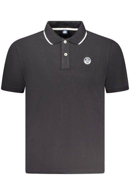 NORTH SAILS MEN'S SHORT SLEEVE POLO BLACK