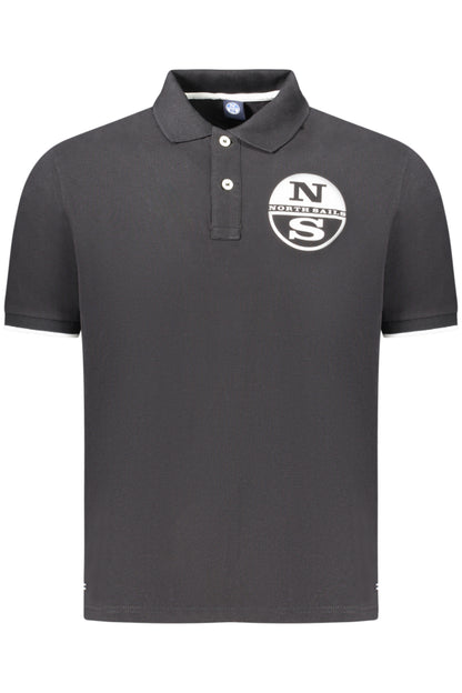 NORTH SAILS MEN'S SHORT SLEEVE POLO BLACK