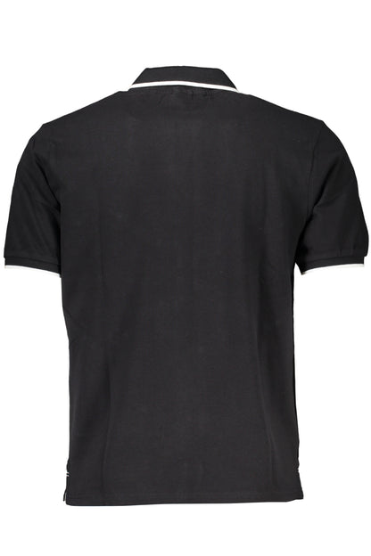 NORTH SAILS MEN'S BLACK SHORT SLEEVED POLO SHIRT