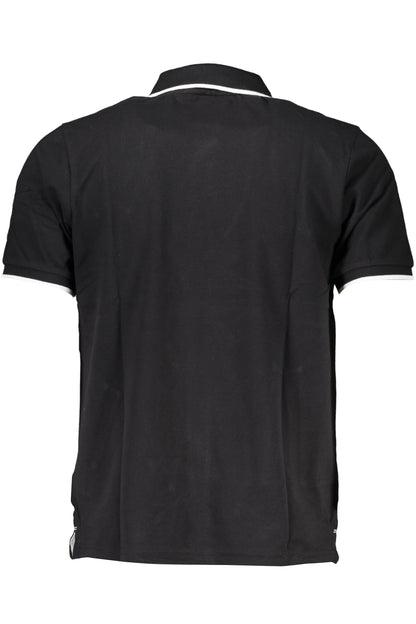 NORTH SAILS MEN'S BLACK SHORT SLEEVED POLO SHIRT