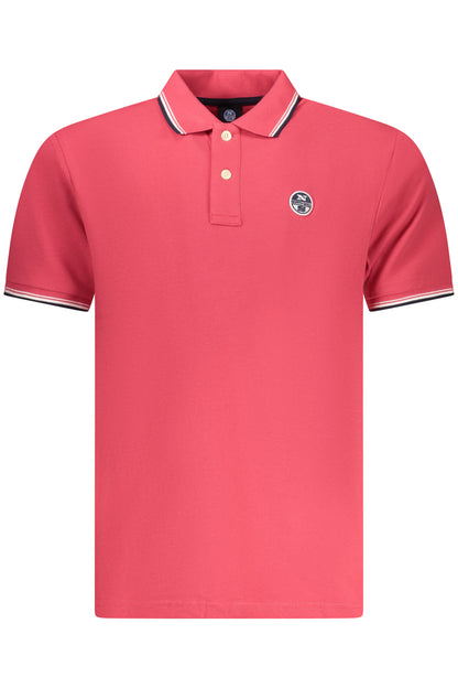 NORTH SAILS MEN'S SHORT-SLEEVED POLO SHIRT, RED