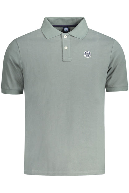 NORTH SAILS MEN'S SHORT SLEEVE POLO GREEN