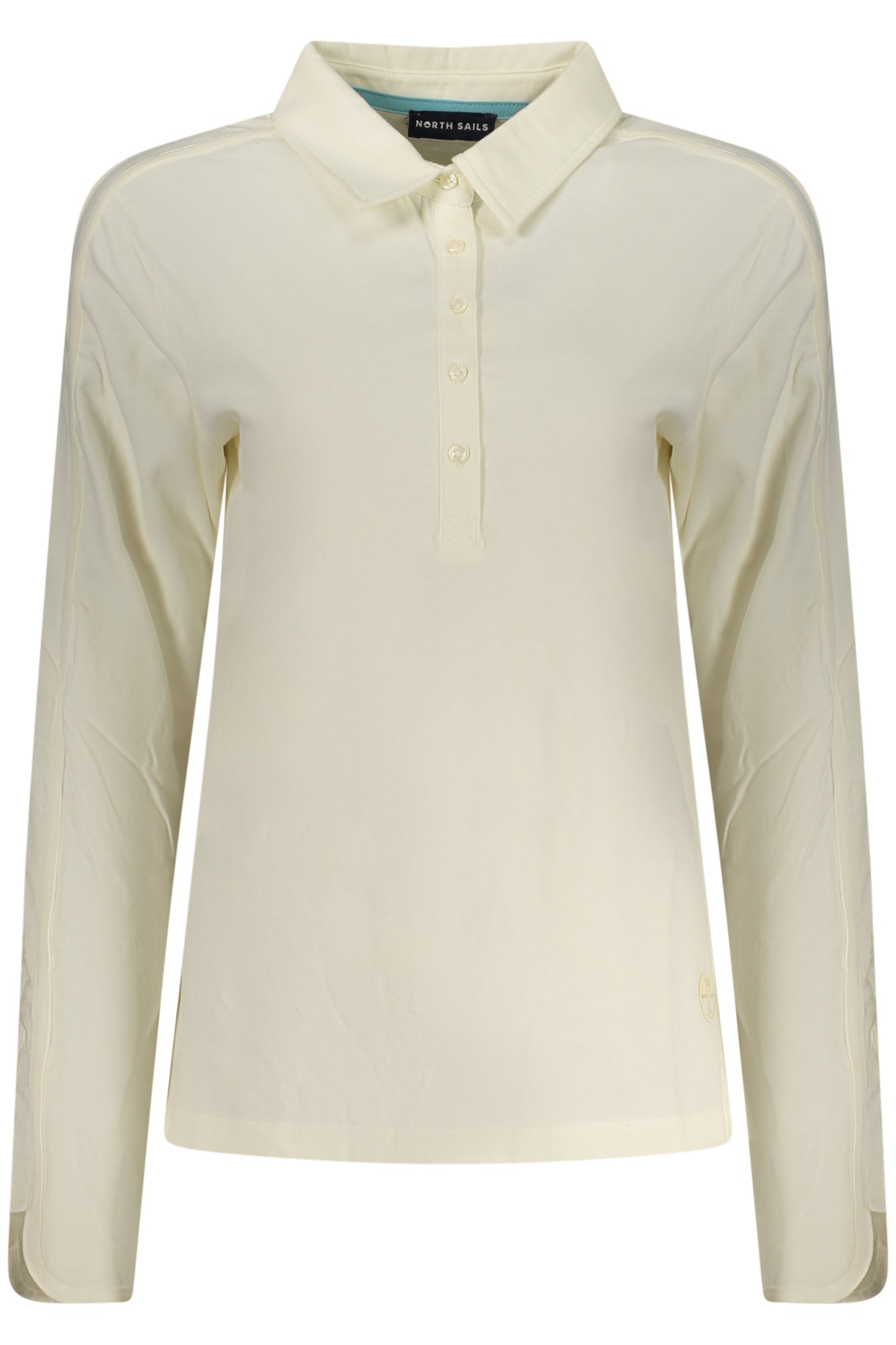 NORTH SAILS WOMEN'S LONG-SLEEVED POLO SHIRT WHITE