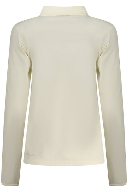 NORTH SAILS WOMEN'S LONG-SLEEVED POLO SHIRT WHITE