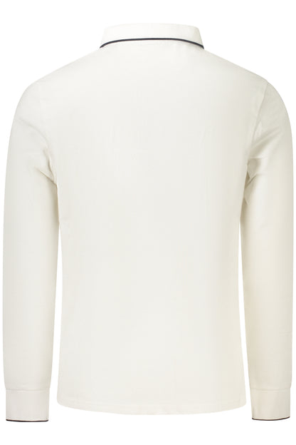 NORTH SAILS MEN'S LONG-SLEEVED POLO SHIRT WHITE