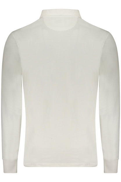 NORTH SAILS MEN'S LONG-SLEEVED POLO SHIRT WHITE