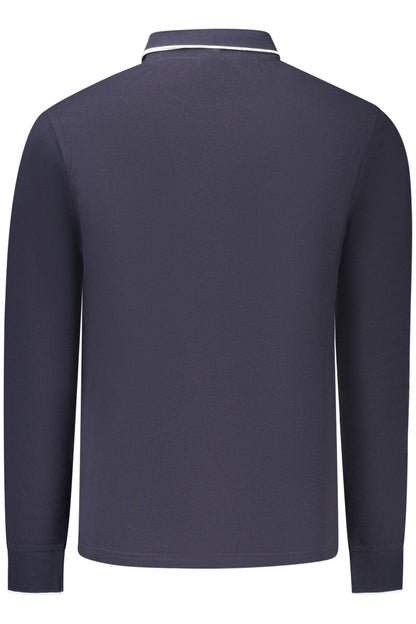 NORTH SAILS MEN'S LONG-SLEEVED POLO SHIRT, BLUE