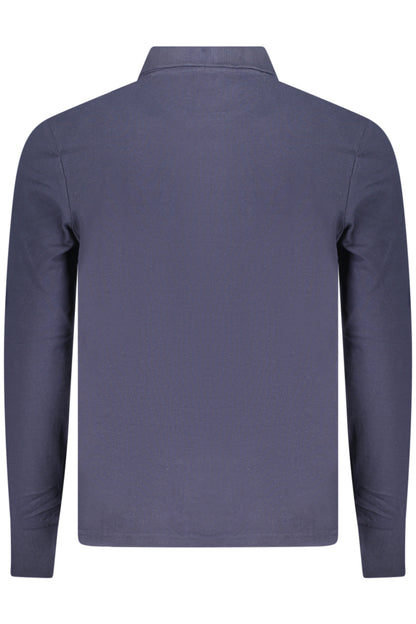 NORTH SAILS MEN'S LONG-SLEEVED POLO SHIRT, BLUE