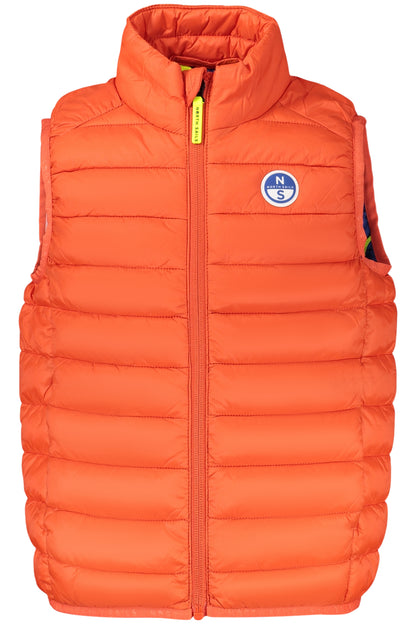 NORTH SAILS KIDS' ORANGE SLEEVELESS JACKET