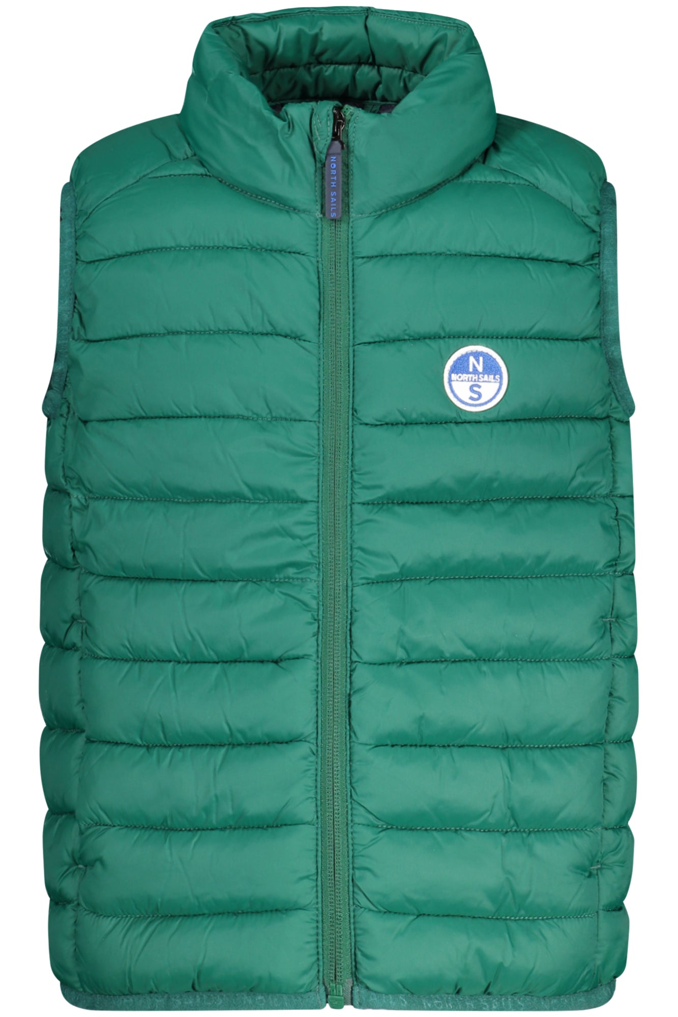 NORTH SAILS CHILDREN'S GREEN SLEEVELESS JACKET