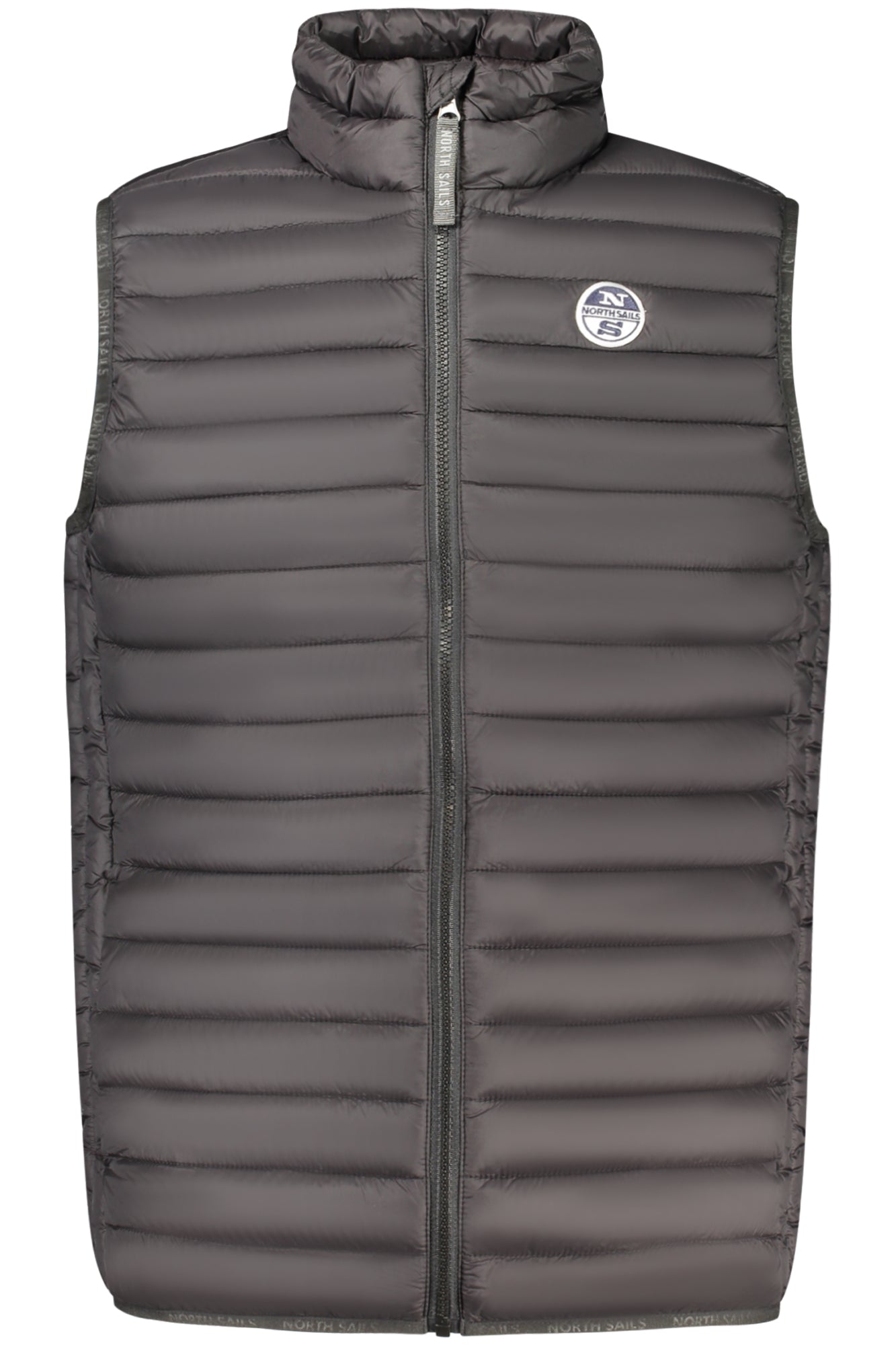 NORTH SAILS MEN'S BLACK SLEEVELESS JACKET