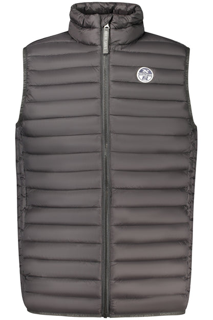 NORTH SAILS MEN'S BLACK SLEEVELESS JACKET