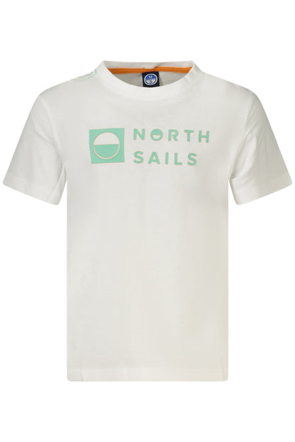 NORTH SAILS SHORT-SLEEVED T-SHIRT FOR CHILDREN, WHITE