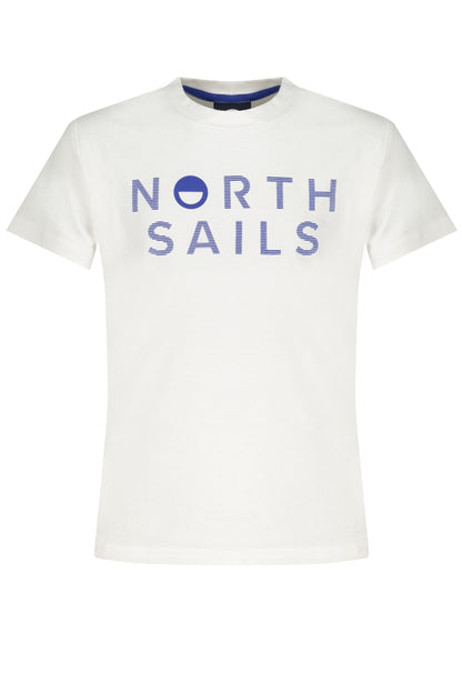 NORTH SAILS WHITE SHORT SLEEVED T-SHIRT FOR CHILDREN