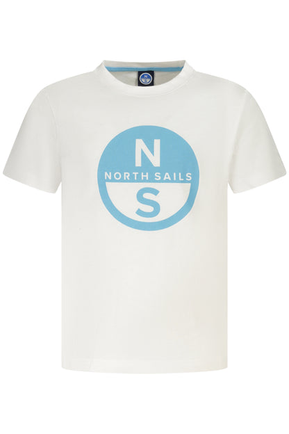 NORTH SAILS SHORT-SLEEVED T-SHIRT FOR CHILDREN, WHITE