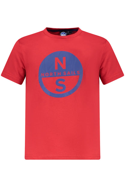NORTH SAILS SHORT SLEEVE T-SHIRT CHILDREN RED