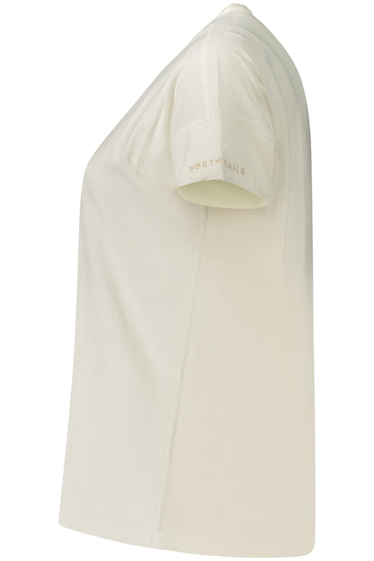 NORTH SAILS WOMEN'S SHORT-SLEEVE T-SHIRT WHITE