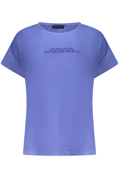 NORTH SAILS WOMEN'S SHORT SLEEVE T-SHIRT BLUE