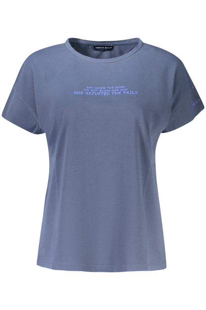 NORTH SAILS WOMEN'S SHORT SLEEVE T-SHIRT BLUE
