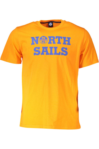 NORTH SAILS MEN'S SHORT SLEEVE T-SHIRT ORANGE