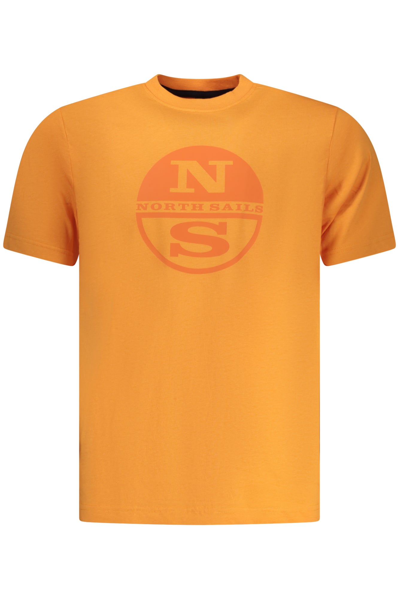NORTH SAILS MEN'S SHORT-SLEEVE T-SHIRT ORANGE