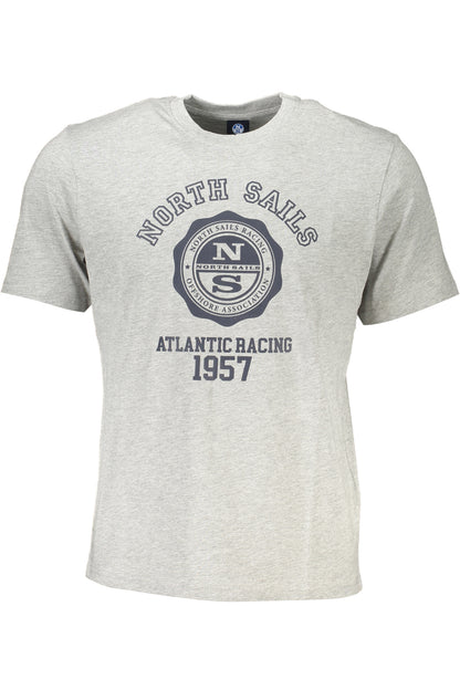 NORTH SAILS MEN'S SHORT SLEEVED T-SHIRT GRAY