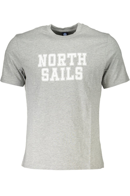 NORTH SAILS MEN'S SHORT SLEEVED T-SHIRT GRAY