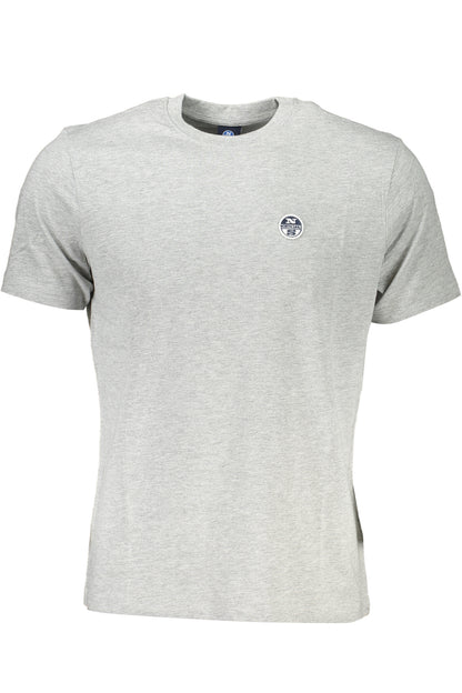 NORTH SAILS MEN'S SHORT SLEEVED T-SHIRT GRAY