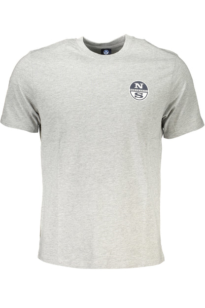 NORTH SAILS MEN'S SHORT SLEEVED T-SHIRT GRAY