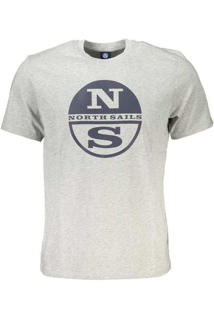 NORTH SAILS MEN'S SHORT SLEEVED T-SHIRT GRAY