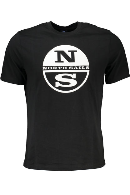NORTH SAILS MEN'S SHORT SLEEVE T-SHIRT BLACK