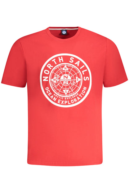 NORTH SAILS MEN'S SHORT SLEEVE T-SHIRT RED