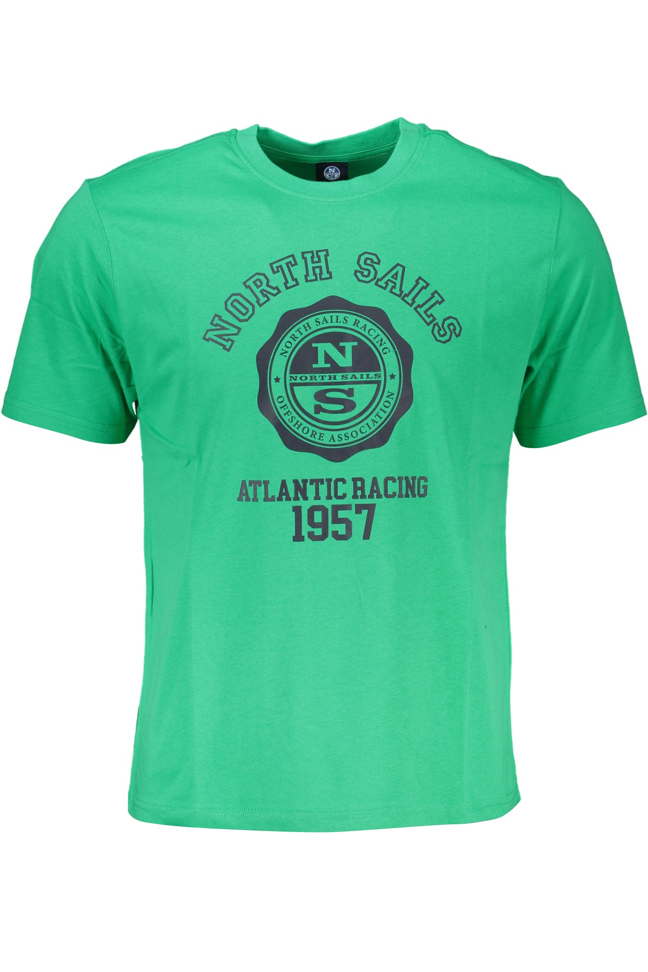 NORTH SAILS GREEN MEN'S SHORT SLEEVED T-SHIRT