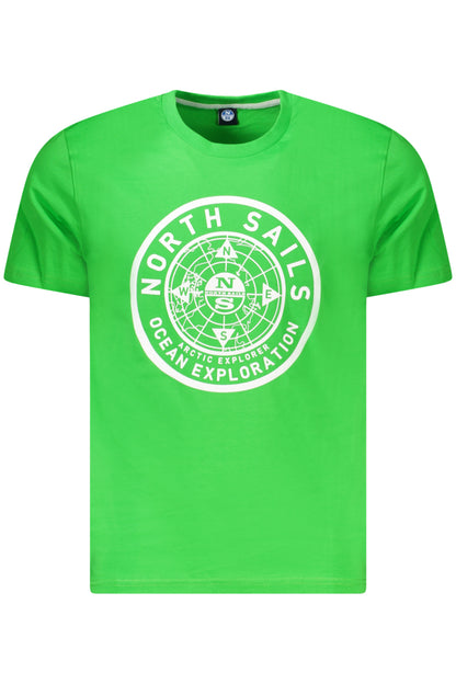 NORTH SAILS SHORT SLEEVE T-SHIRT MEN GREEN