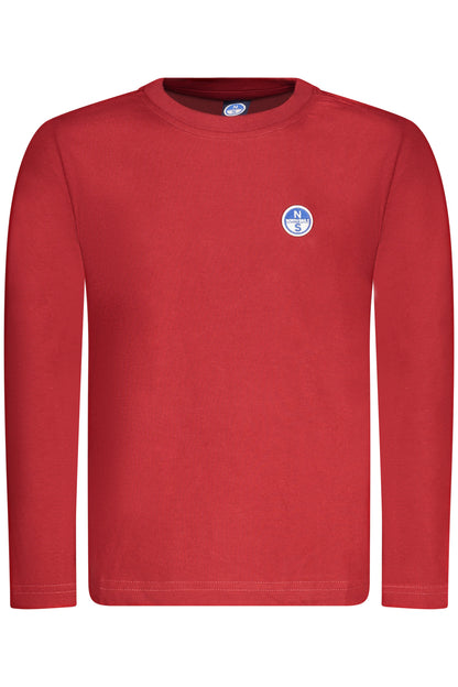 NORTH SAILS KIDS' LONG-SLEEVED T-SHIRT, RED