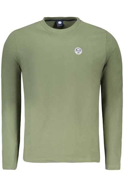 NORTH SAILS MEN'S LONG-SLEEVED T-SHIRT GREEN