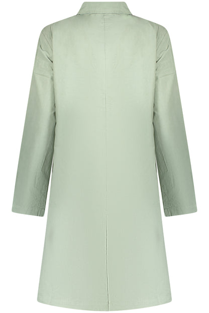 NORTH SAILS GREEN WOMEN'S TRENCH COAT