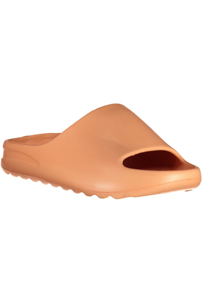 NORWAY 1963 WOMEN'S ORANGE SLIPPER FOOTWEAR