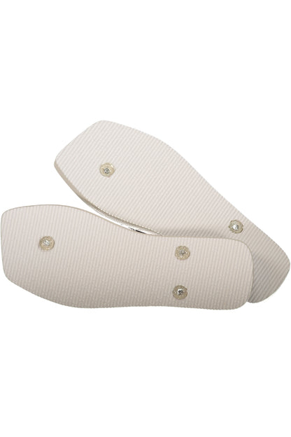 NORWAY 1963 WOMEN'S WHITE SLIPPER FOOTWEAR