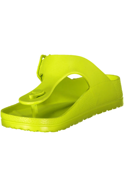 NORWAY 1963 WOMEN'S SLIPPER FOOTWEAR YELLOW