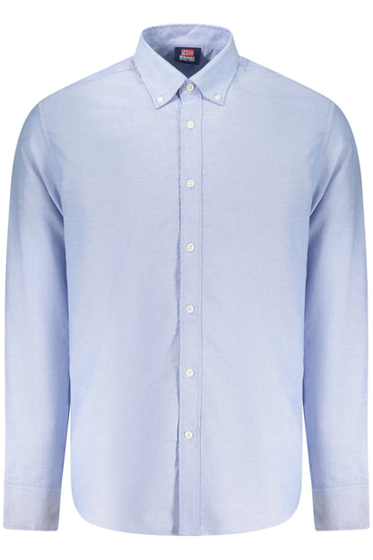 NORWAY 1963 MEN'S LONG-SLEEVED SHIRT, BLUE