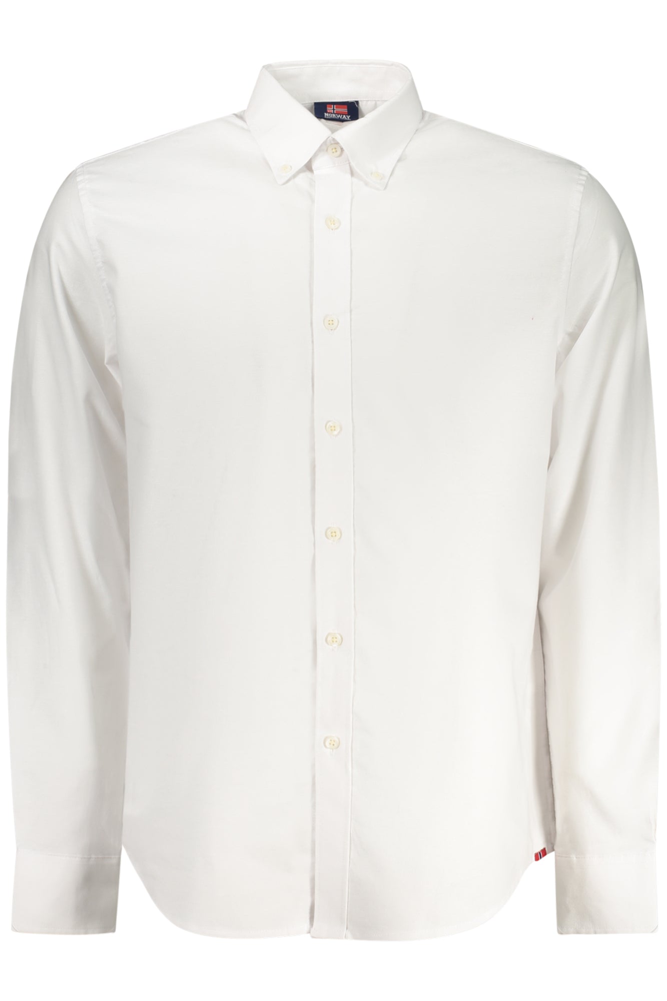 NORWAY 1963 MEN'S LONG-SLEEVED WHITE SHIRT
