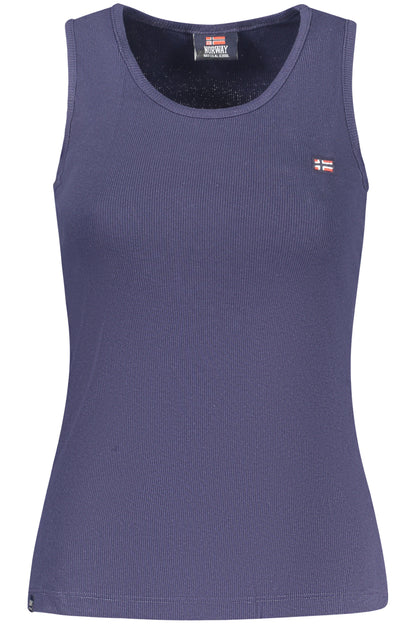 NORWAY 1963 WOMEN'S BLUE TANK TOP