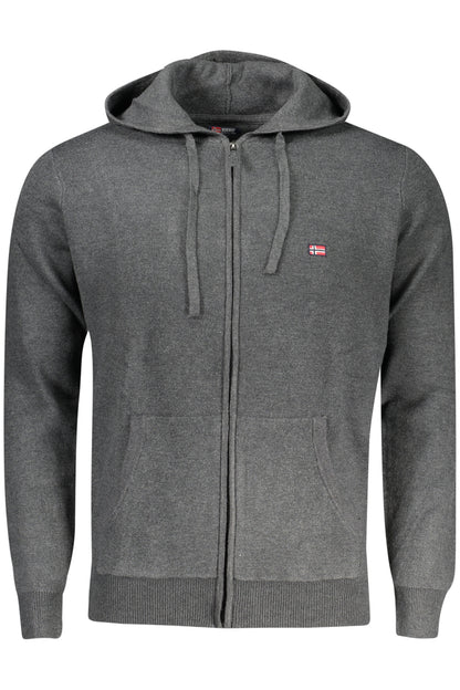 NORWAY 1963 MEN'S GREY CARDIGAN