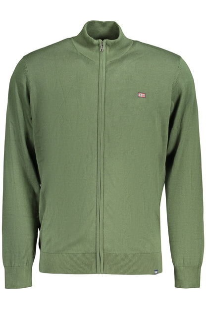NORWAY 1963 MEN'S GREEN CARDIGAN