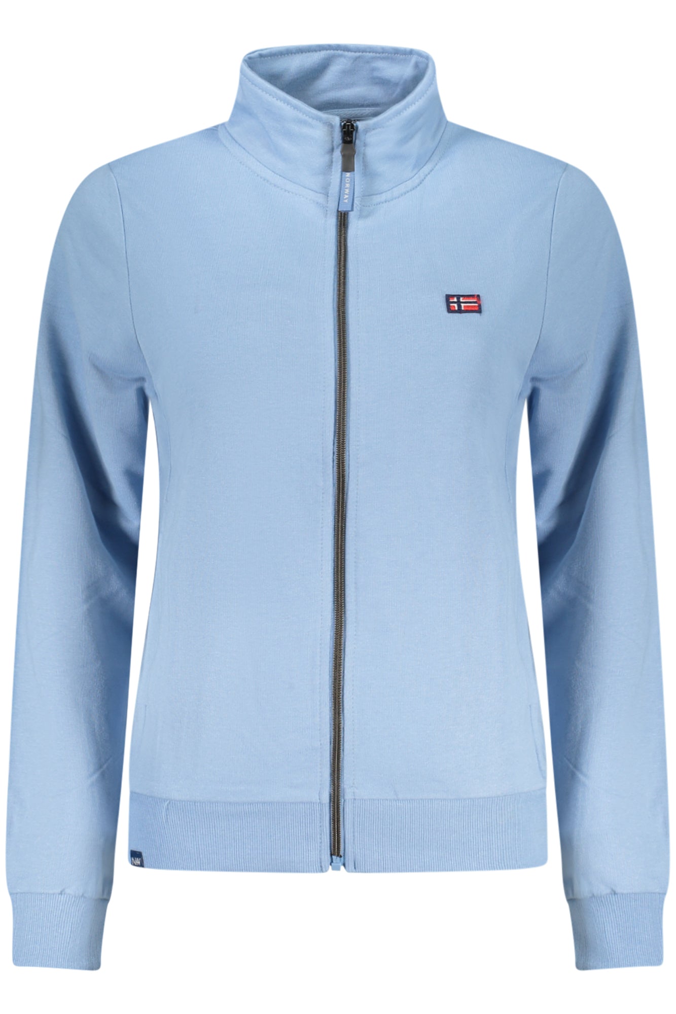 NORWAY 1963 WOMEN'S BLUE ZIP-UP SWEATSHIRT